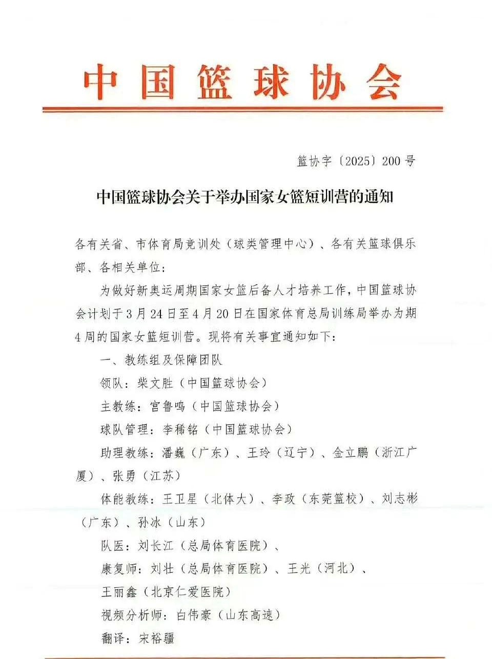 中国篮协:积极配合开展调查对兴奋剂零容忍